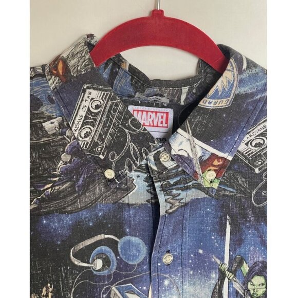 Reyn Spooner Shirt Mens Extra Large Guardians of the Galaxy Short Sleeve Classic - Picture 5 of 6